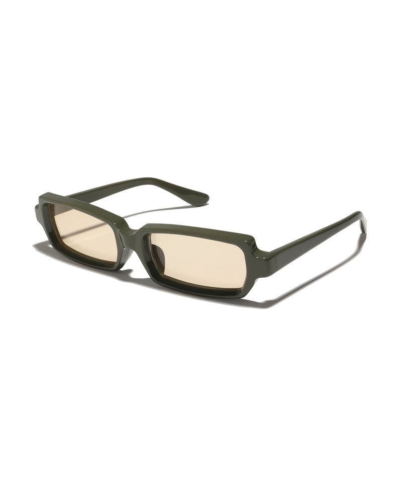 KHAKI ACETATE SUNGLASSES