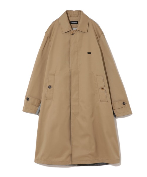 SINGLE-BREASTED PANELLED COAT
