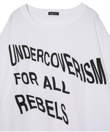 WHITE COTTON "FOR ALL REBELS" TSHIRT