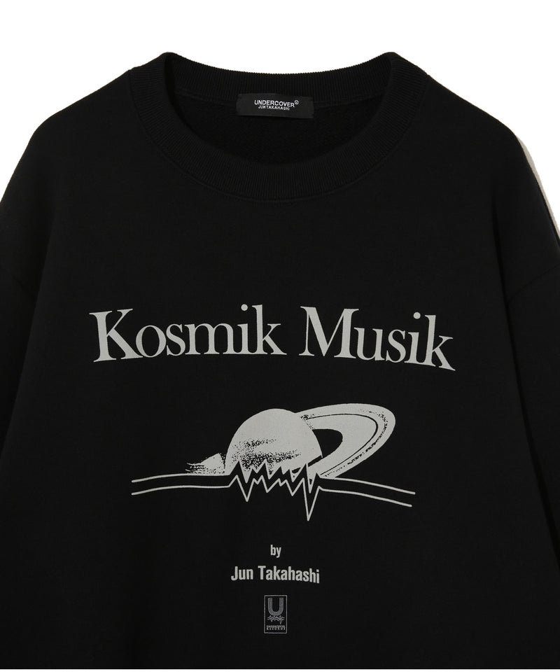 "KOSMIK MUSIK" BLACK SWEATSHIRT