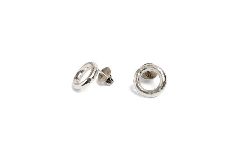 Hammered Ring Studs