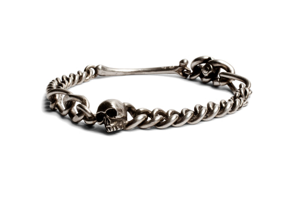 Skull Fine Bracelet