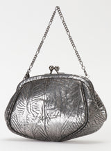 SILVER CLASP POUCH